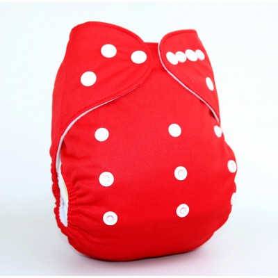 Bamboo red color cloth diaper, red color diaper with red color nappy