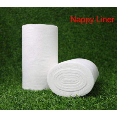 Flushable Bamboo Nappy Liners, disposable diaper liners for cloth nappy china factory supplier