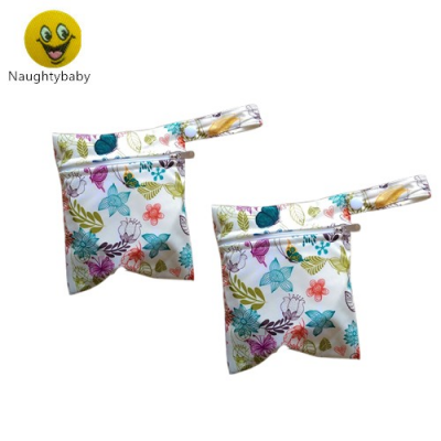 15*17cm waterproof reusable single pocket wetbag menstrual pads bag sanitary pads bag nursing pads stroller you choose color