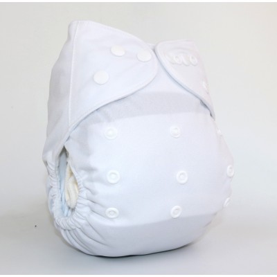 Bamboo white cloth diaper, with baby white cloth nappy