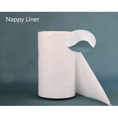 Biodegradable eco-friendly flushable baby diaper nappy bamboo liner