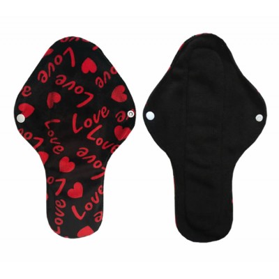 2019 Popular Cloth Quality Printed Menstrual Pads