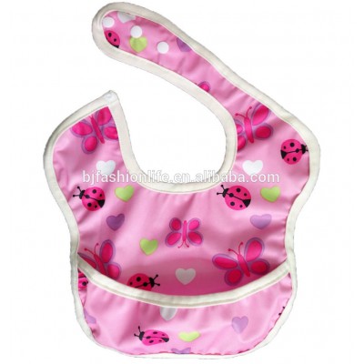 Waterproof Naughty Baby brand boy girl cloth bibs burp cloths saliva towel toddler bibs with pocket