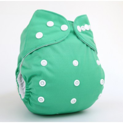 Dark green color diaper, dark green color nappy